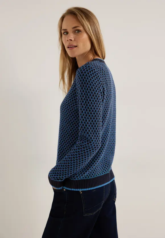 CECIL Two-Colored Strickpullover