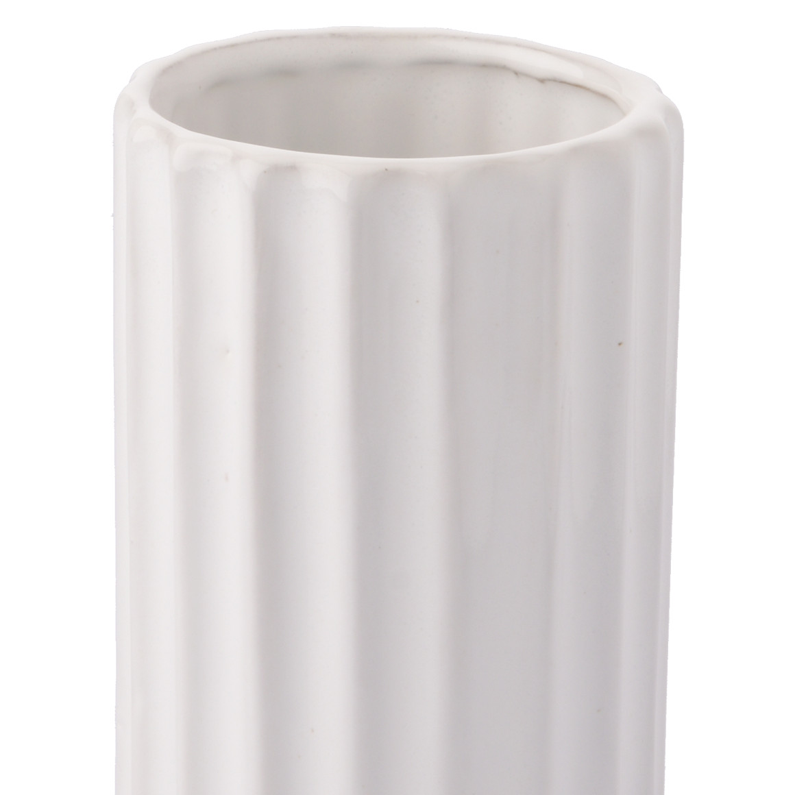 Kleine Vase in Riffel-Optik