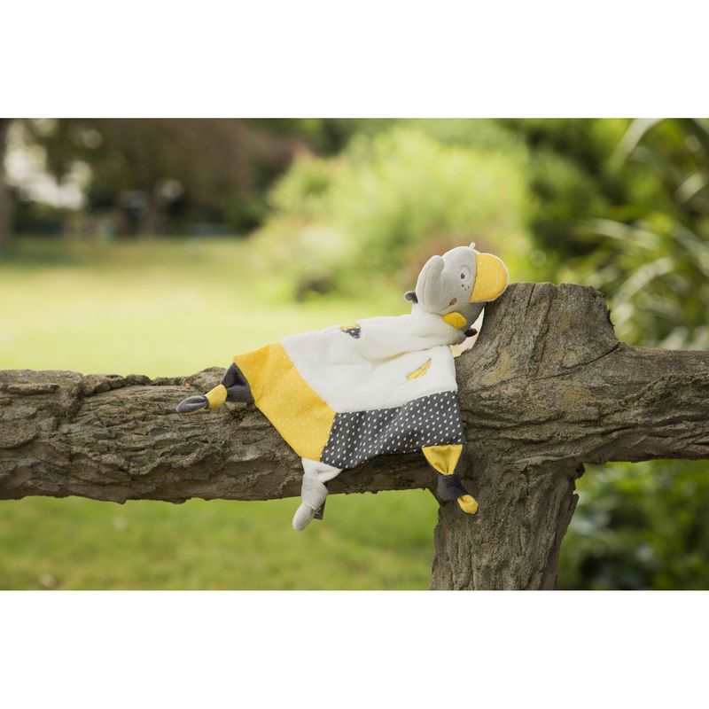 Doudou mouchoir Eléphant et Babyfan