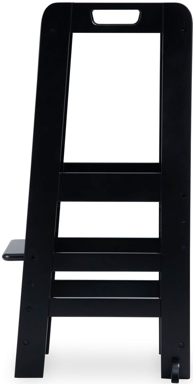 Hauck Stehhilfe Lernturm Learn N Explore, Black, FSC® - schützt Wald - weltweit