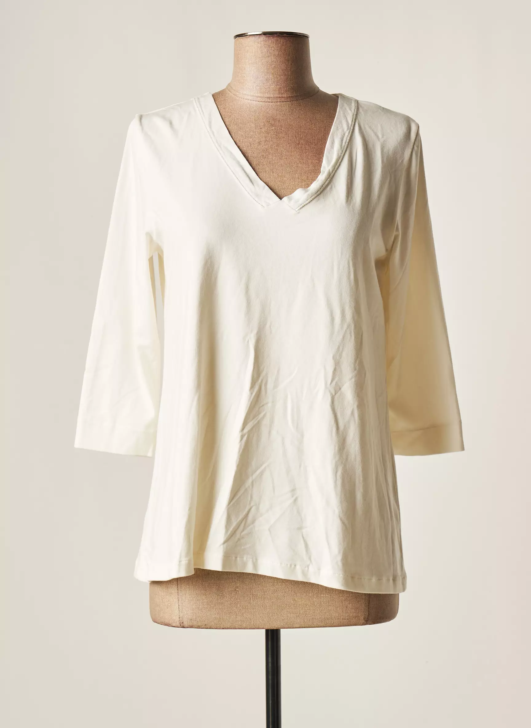 Guitare Tops Femme couleur beige