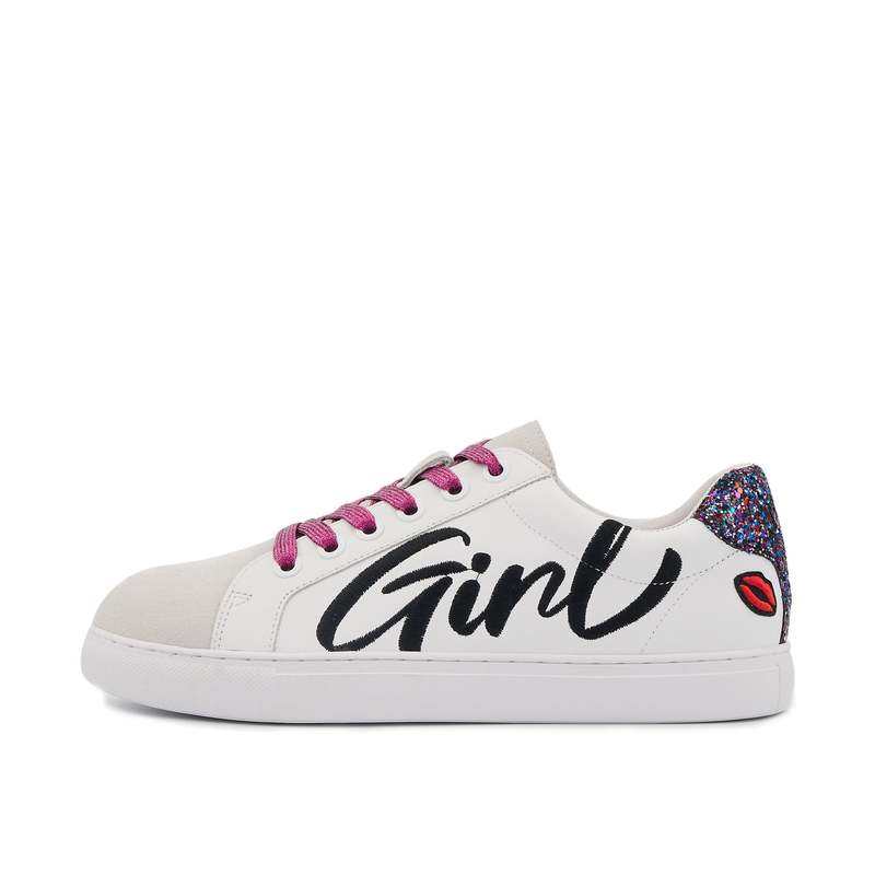 Baskets en cuir Simone french girl