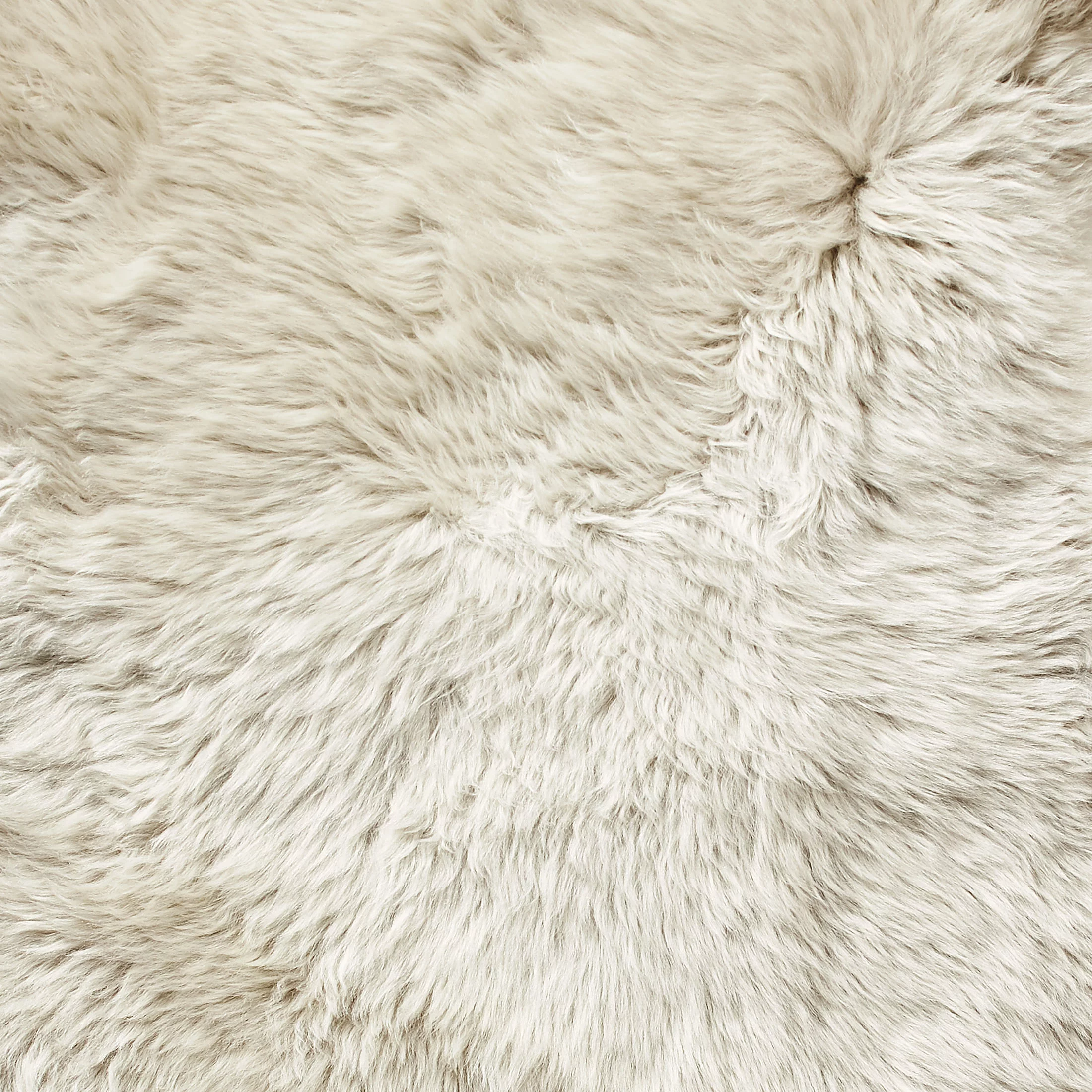 New Zealand Star Natur-Lammfell, Weiss
