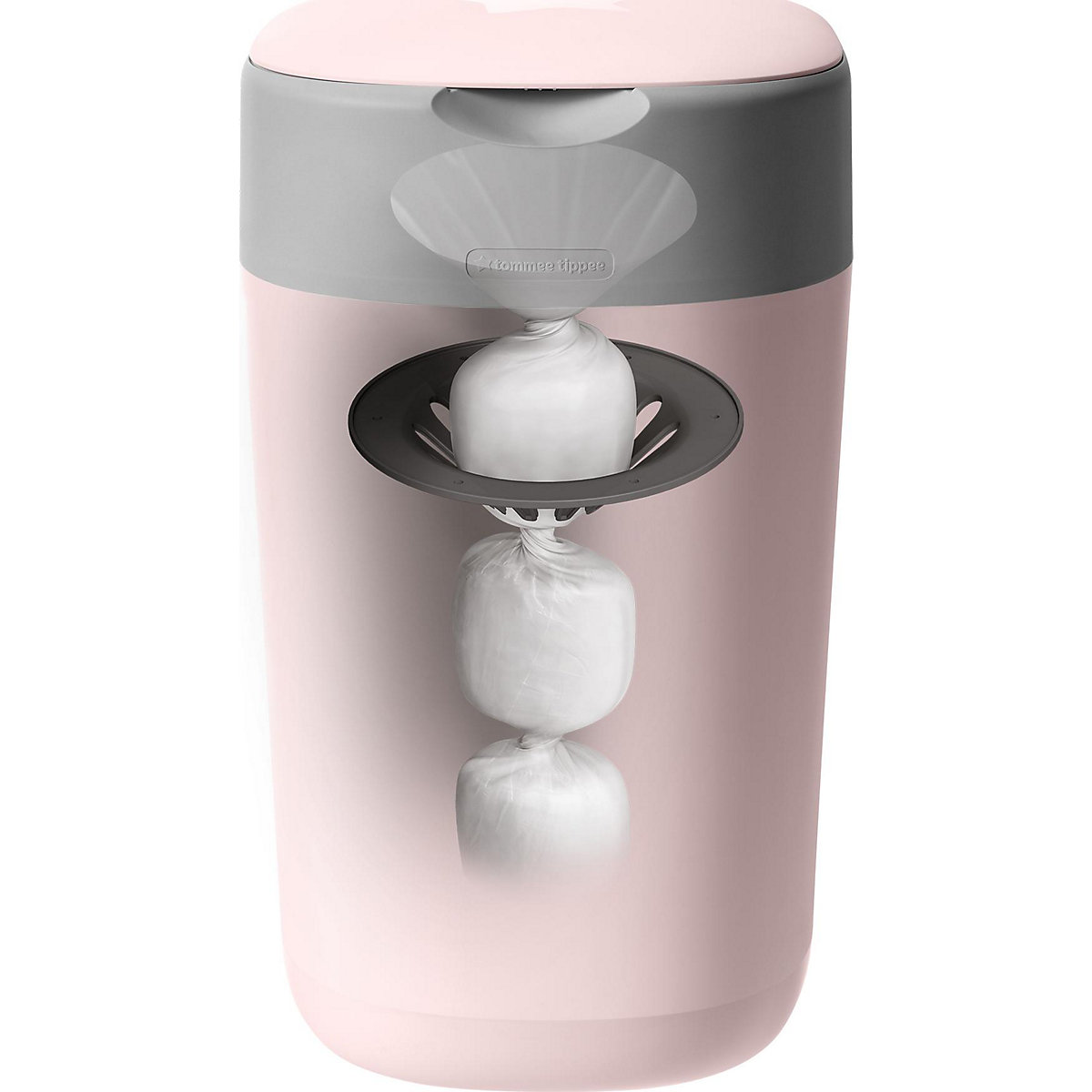 Windeleimer Twist & Click Sangenic, rosa