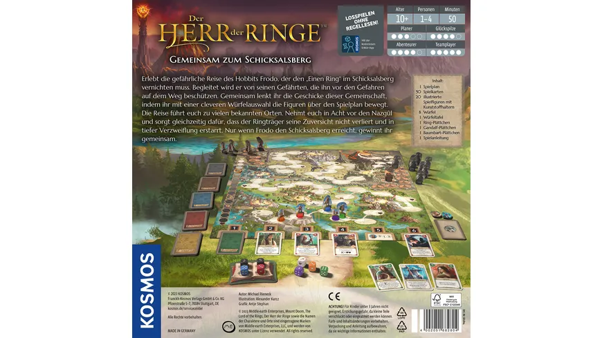 KOSMOS - Der Herr der Ringe - Gemeinsam zum Schicksalsberg