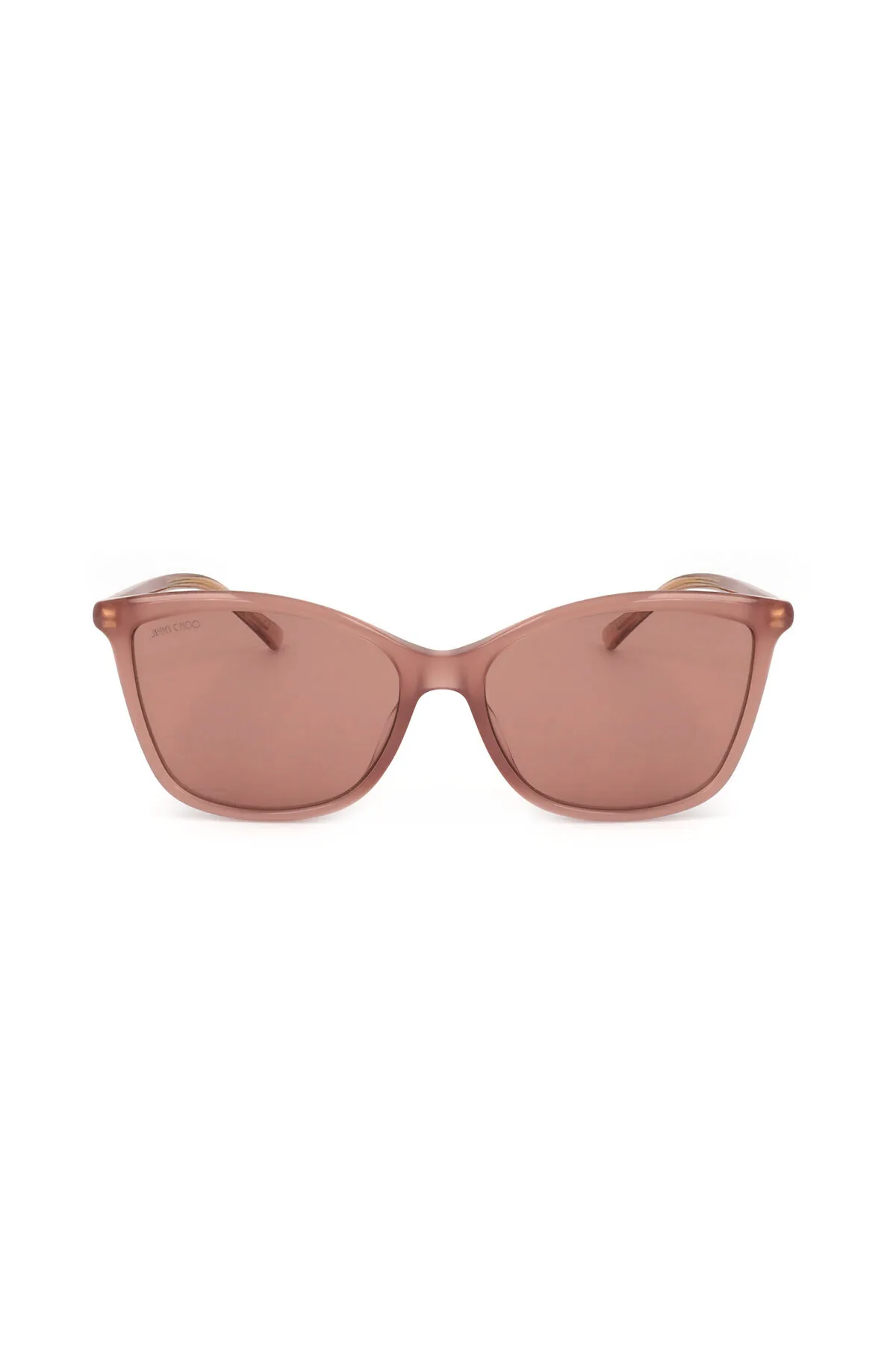 Jimmy Choo  Sonnenbrille - Beige - Braun