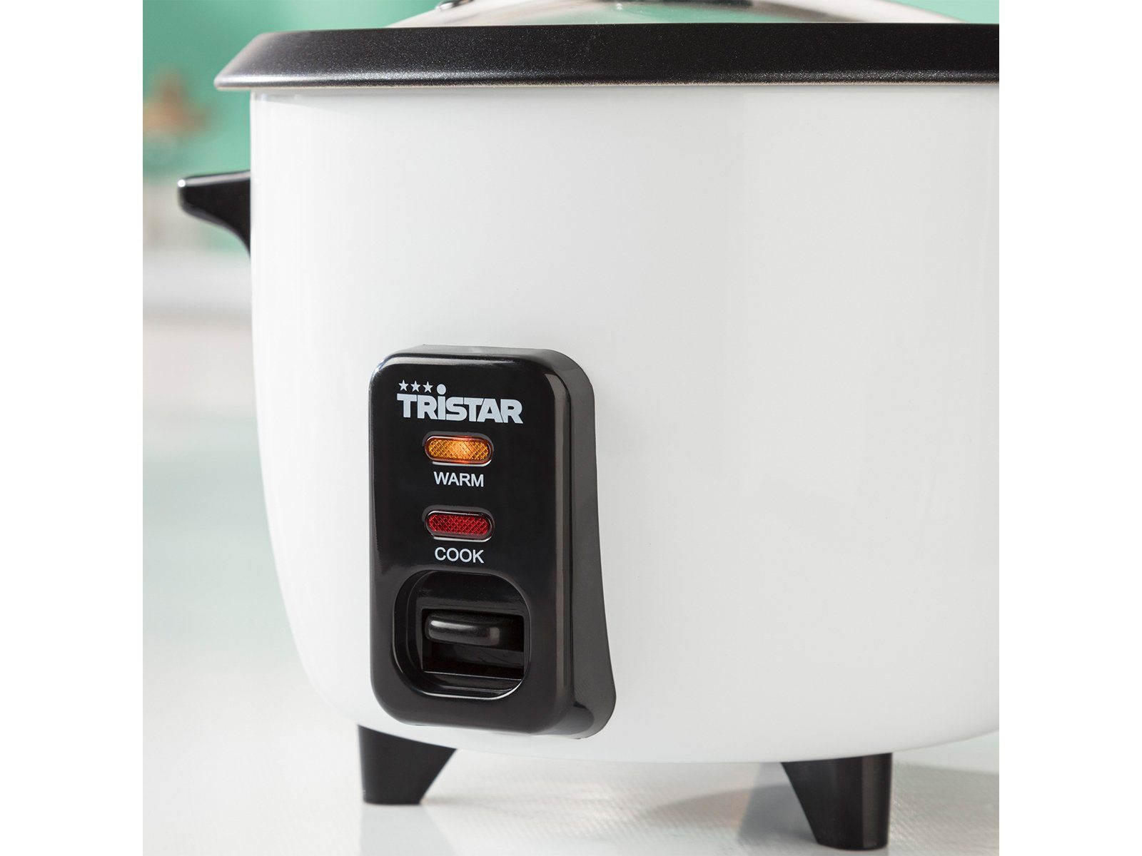 Tristar Reiskocher, 300 W, Sushi Reis Kochautomat klein & Gemüse-Dampfgarer, Dampf Schnell-Kocher