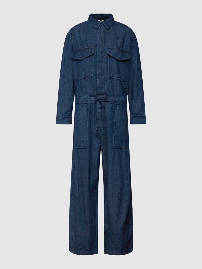 Jumpsuit in Denim-Optik Modell 'BAGGY SURPLUS JUMPSUIT' in jeans