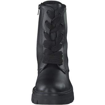 s.Oliver Schnür Boots in schwarz