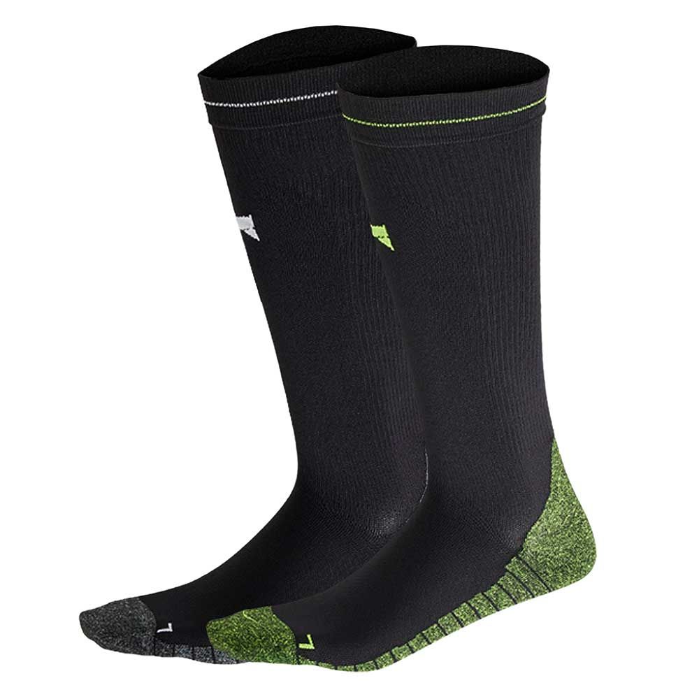 Xtreme 6 Paar Multi Black Kompressions-Laufsocken