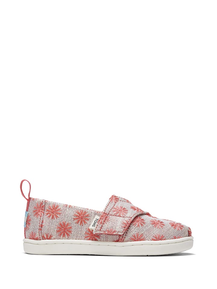 TOMS Slipper in Beige/ Pink günstig kaufen