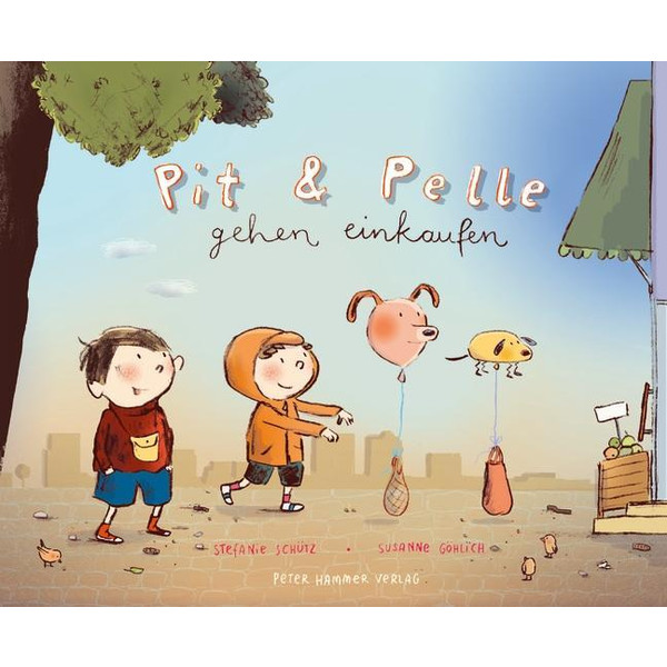 PIT UND PELLE GEHEN EINKAUFEN - Kinderbuch