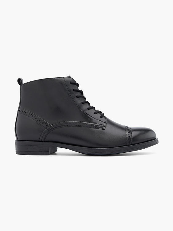 5th Avenue Leder Schnürstiefelette