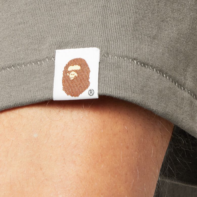 A Bathing Ape Shark Tee M brown