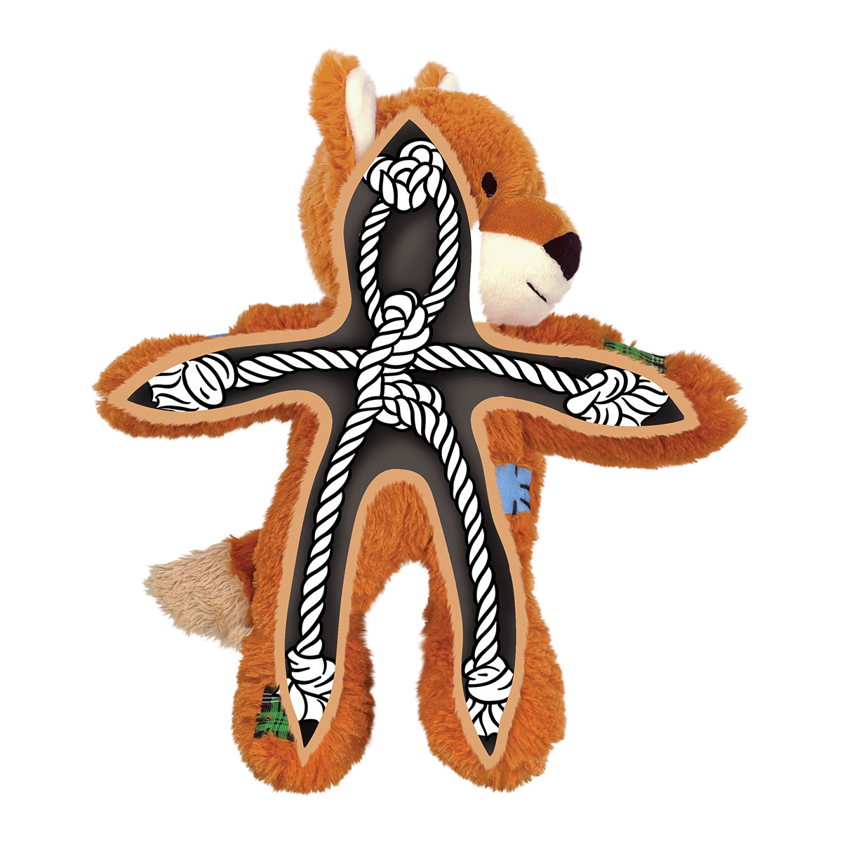 KONG Wild Knots Fuchs Sm/Md günstig kaufen bei ZooRoyal