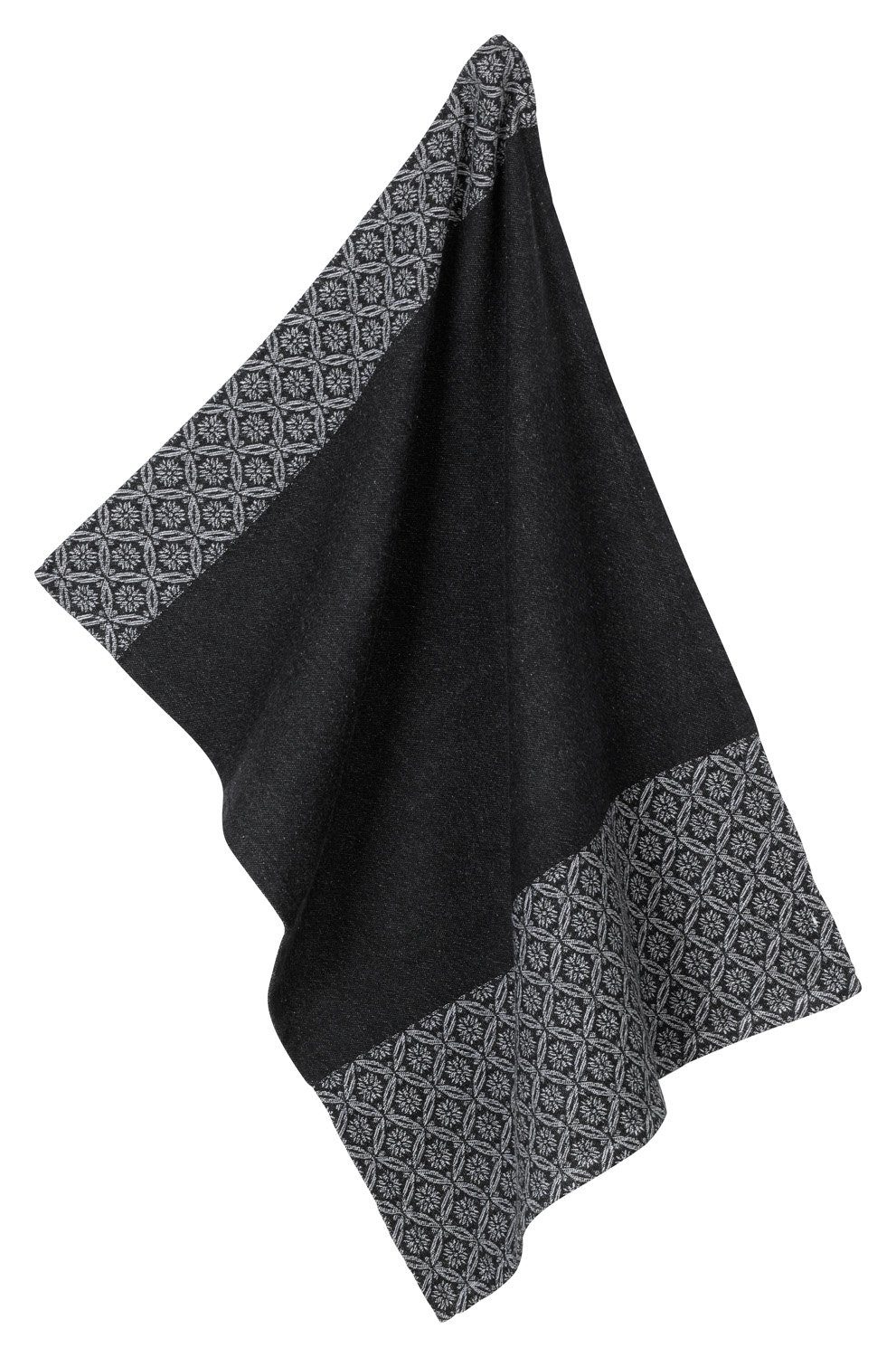 kela Auflaufform Geschirrtuch GIANNA, Schwarz, B 50 cm, L 70 cm, Baumwolle