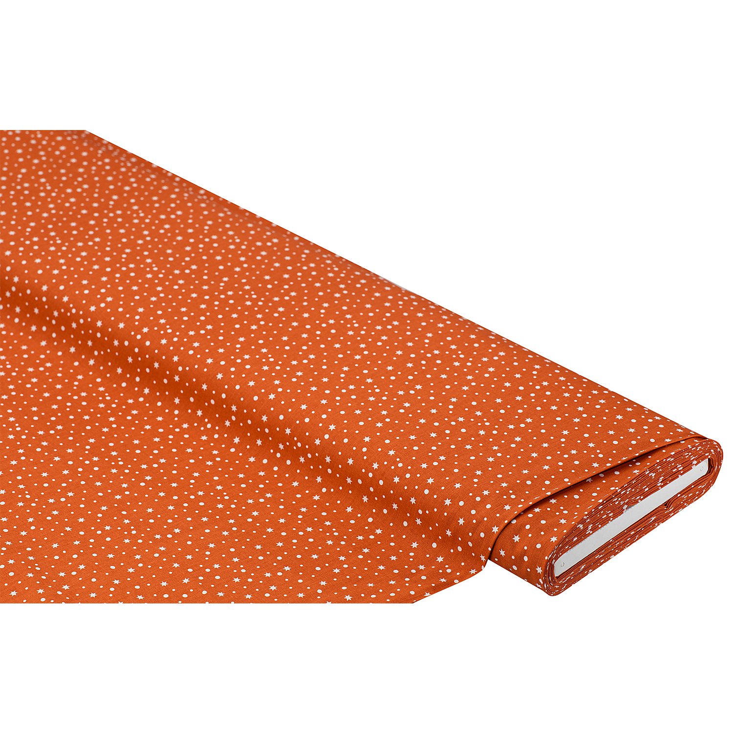 Baumwollstoff Sterne & Punkte 