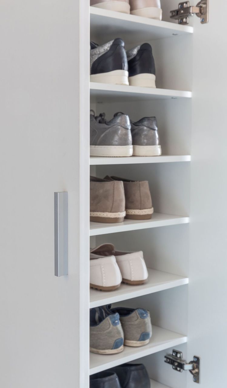 Wohnling Schuhschrank MARTIN 2 Türen Weiß