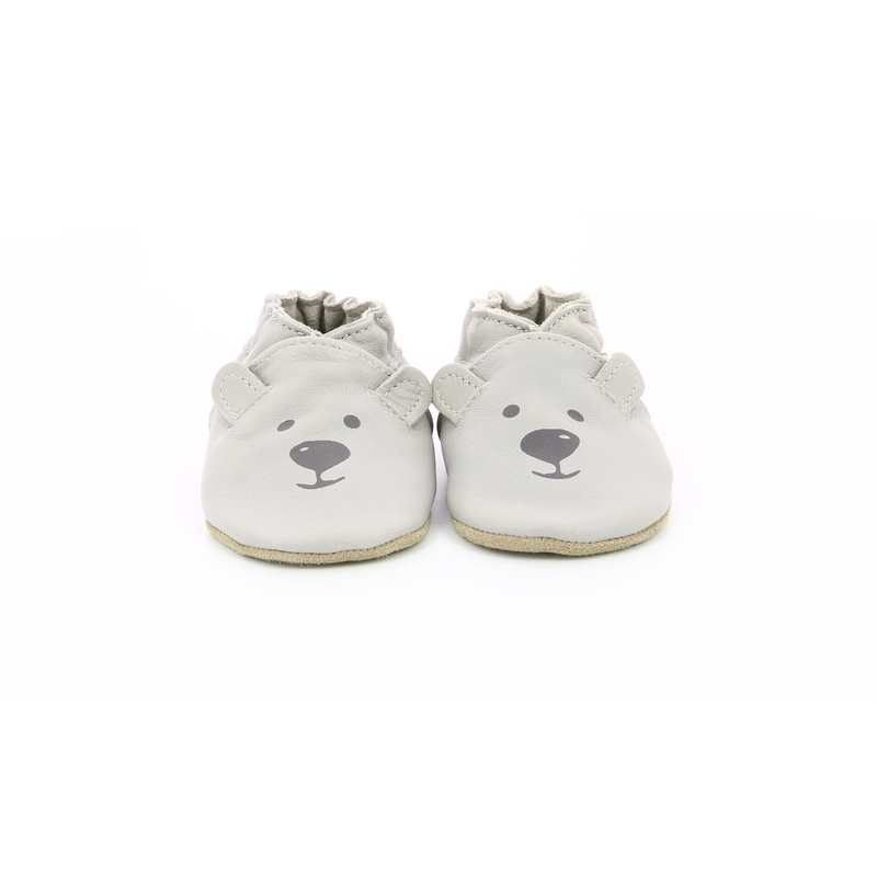 Chaussons cuir végétal Sweety Bear
