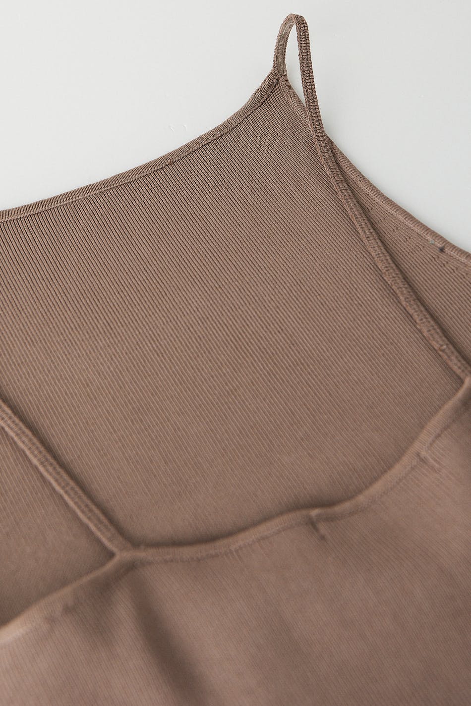 Knitted strap dress