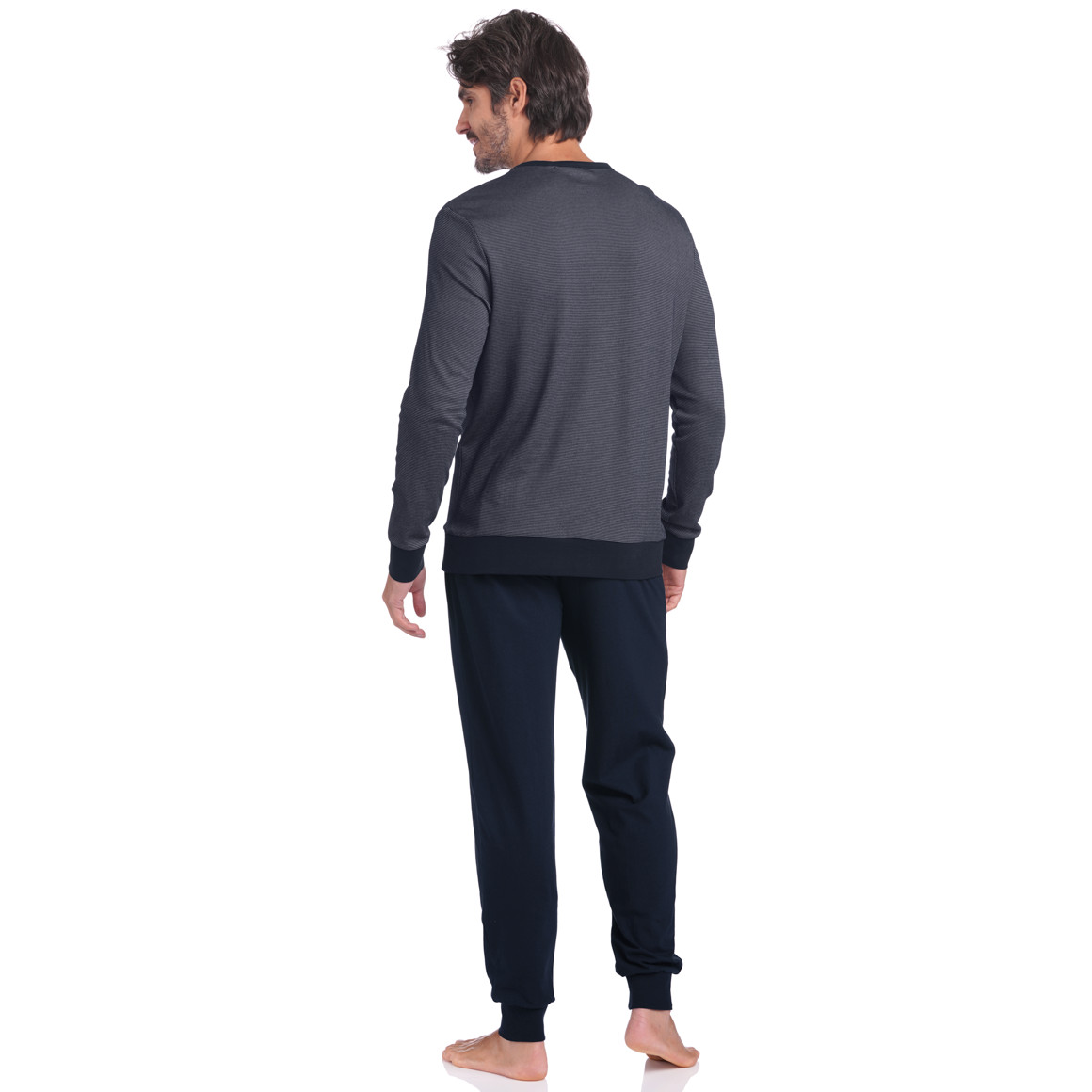 Herren Schlafanzug im Basic-Look