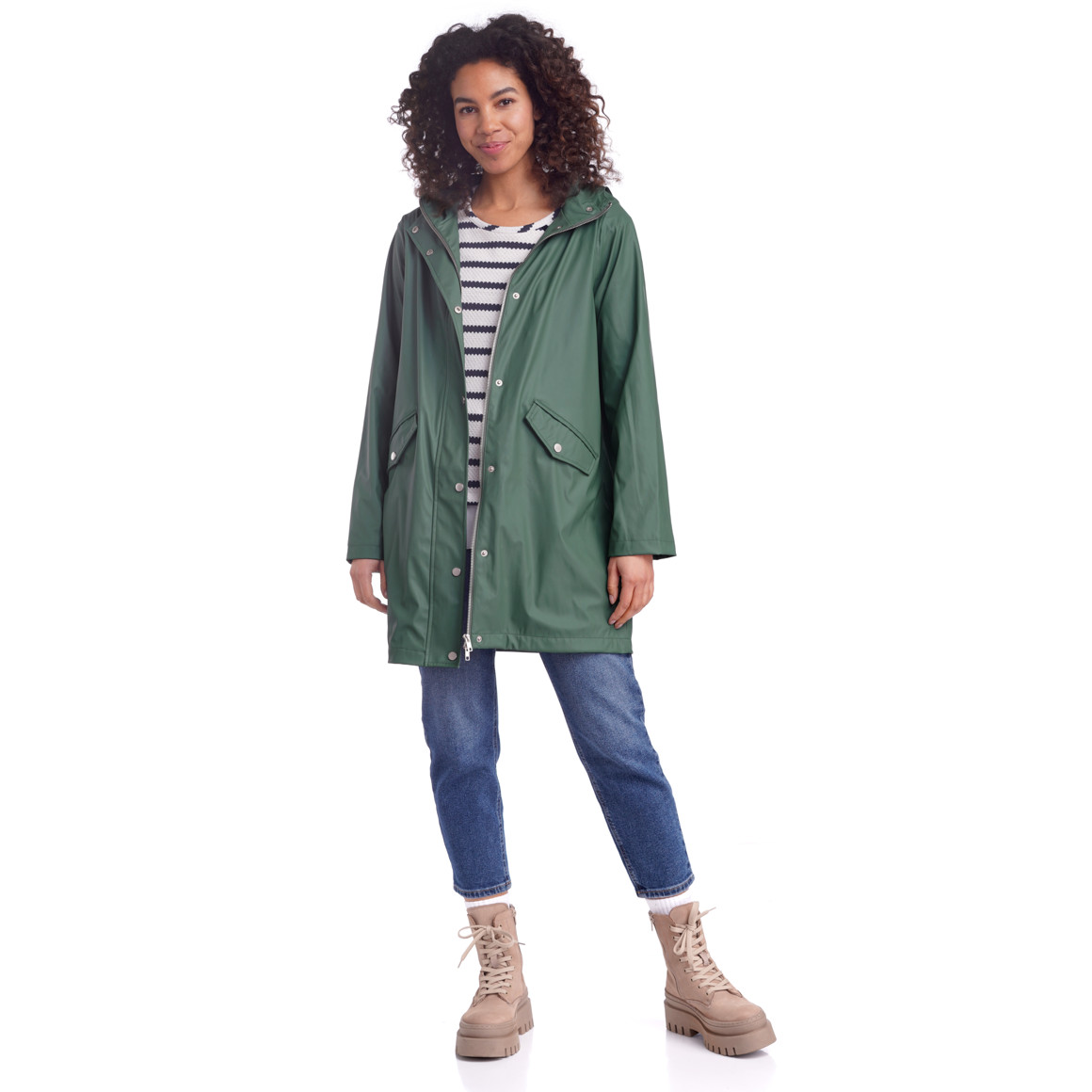 Damen Regenjacke mit Beschichtung