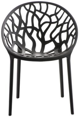 CLP Gartenstuhl Hope (4er Set), stapelbar & wetterbeständig, modern