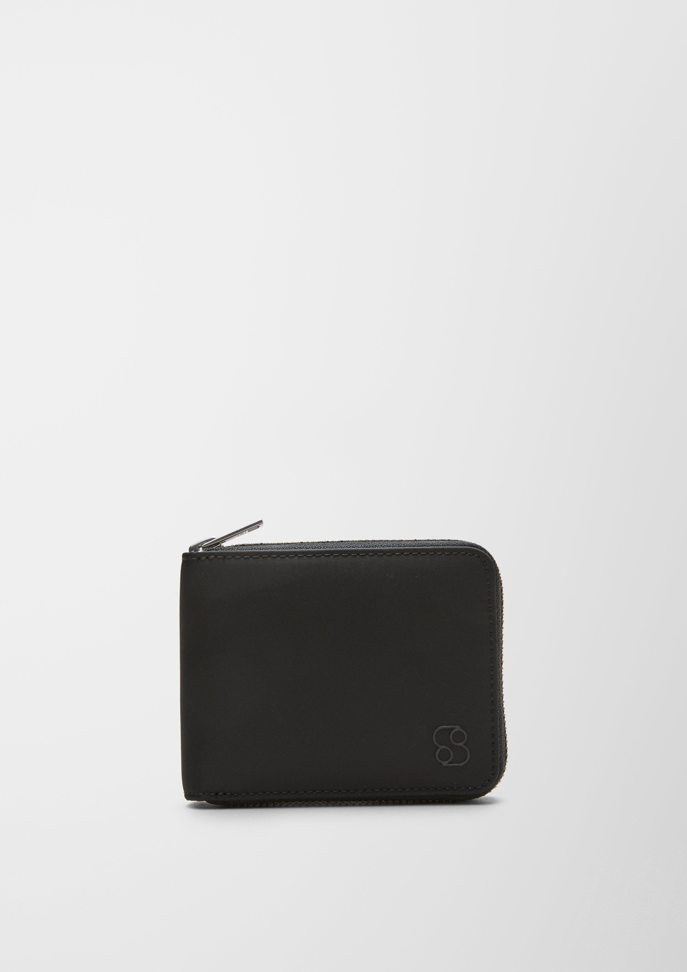 Zip Wallet mit gummiertem Logo  2125868-9999