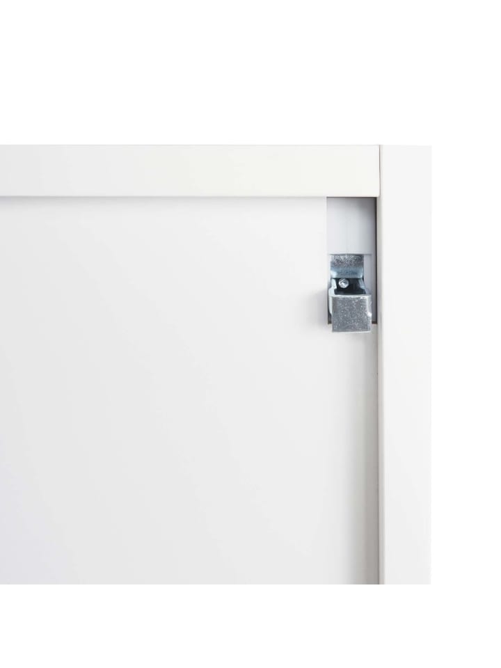 MCW Spiegelschrank  B19b mit 6 Regalböden, Weiß günstig kaufen onesize