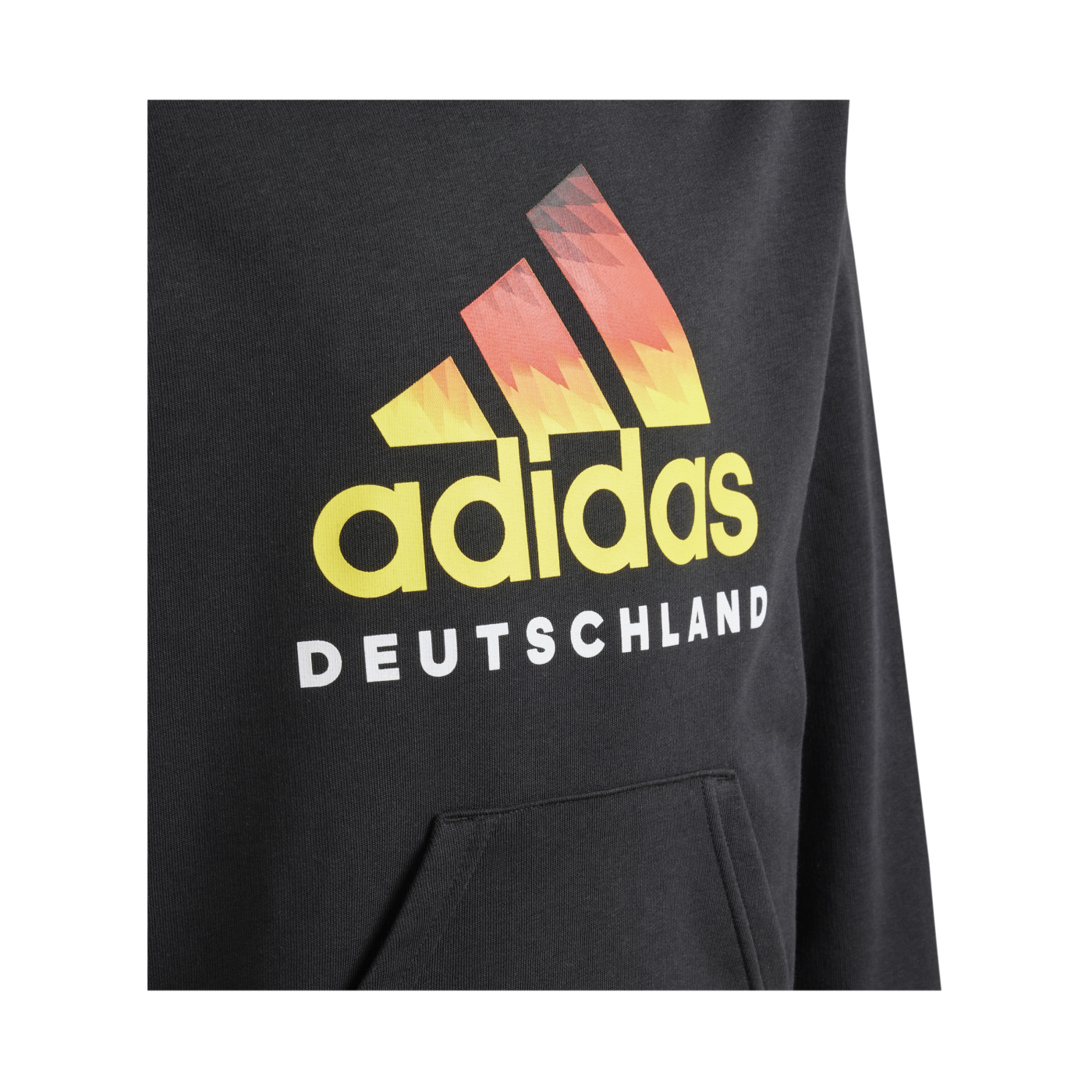 adidas DFB Deutschland Hoody EM 2024 Kids Schwarz