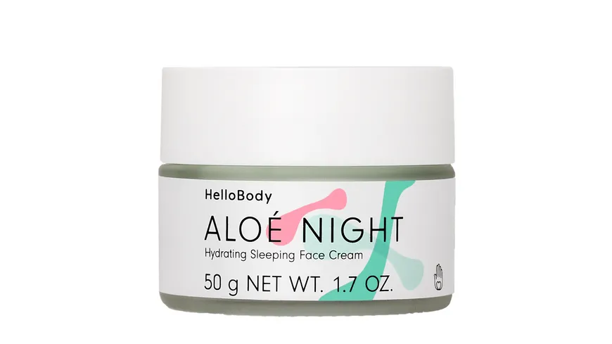 HelloBody Feuchtigkeitsspendende Nachtpflege Aloé Night 50 ml