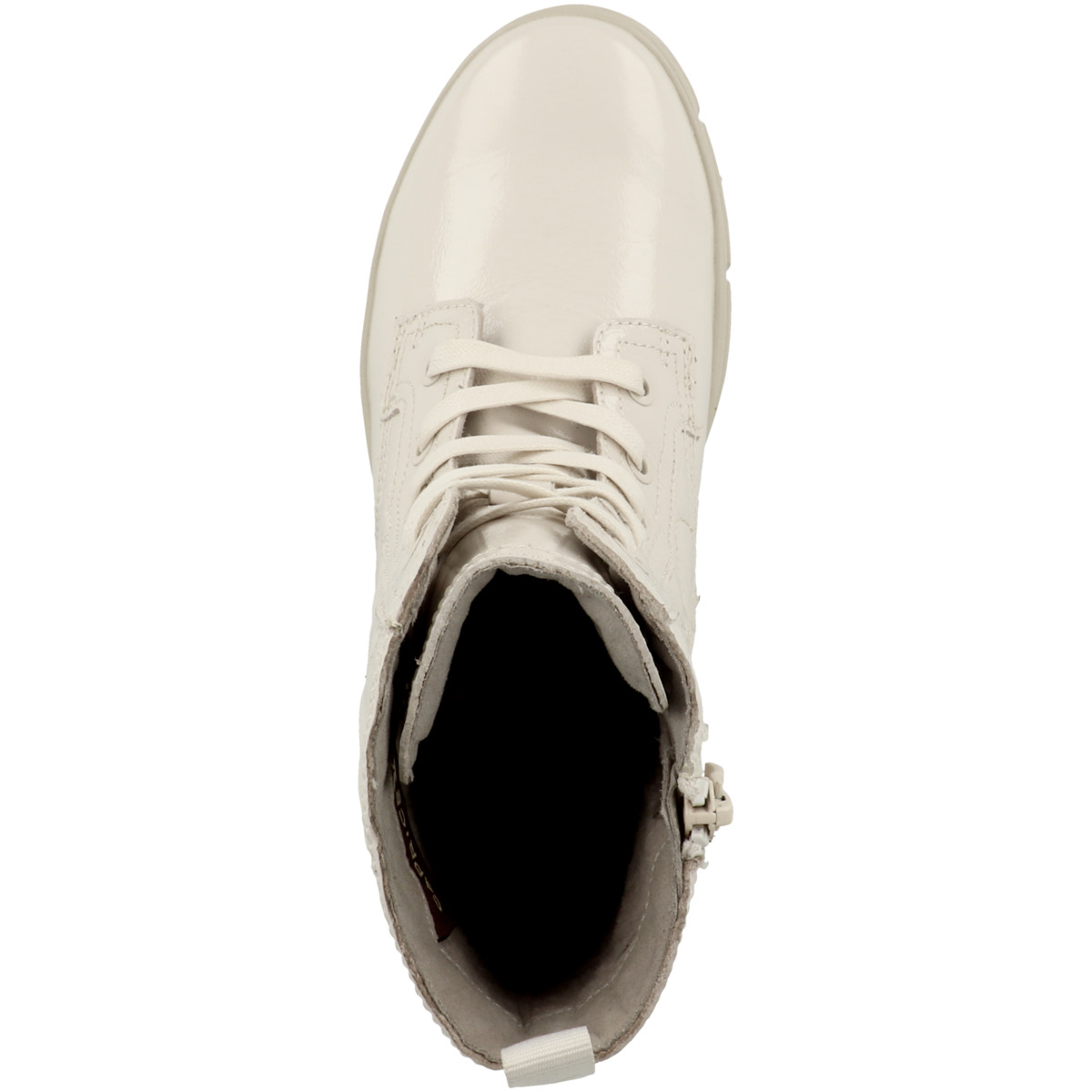 CAPRICE 9-25207-29 Schnürboots creme