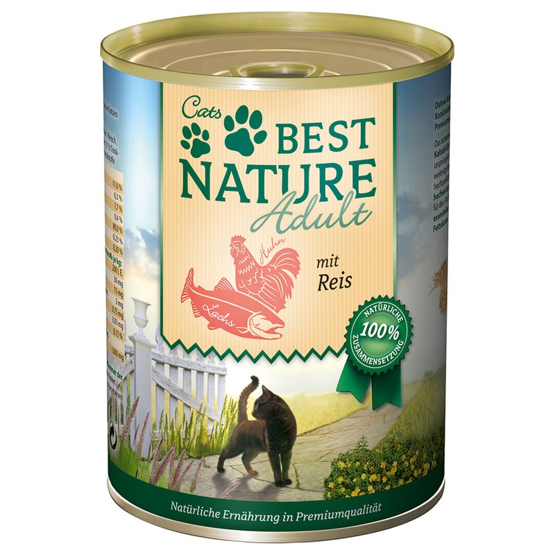 Sparpaket Best Nature Cat Adult 12 x 400 g