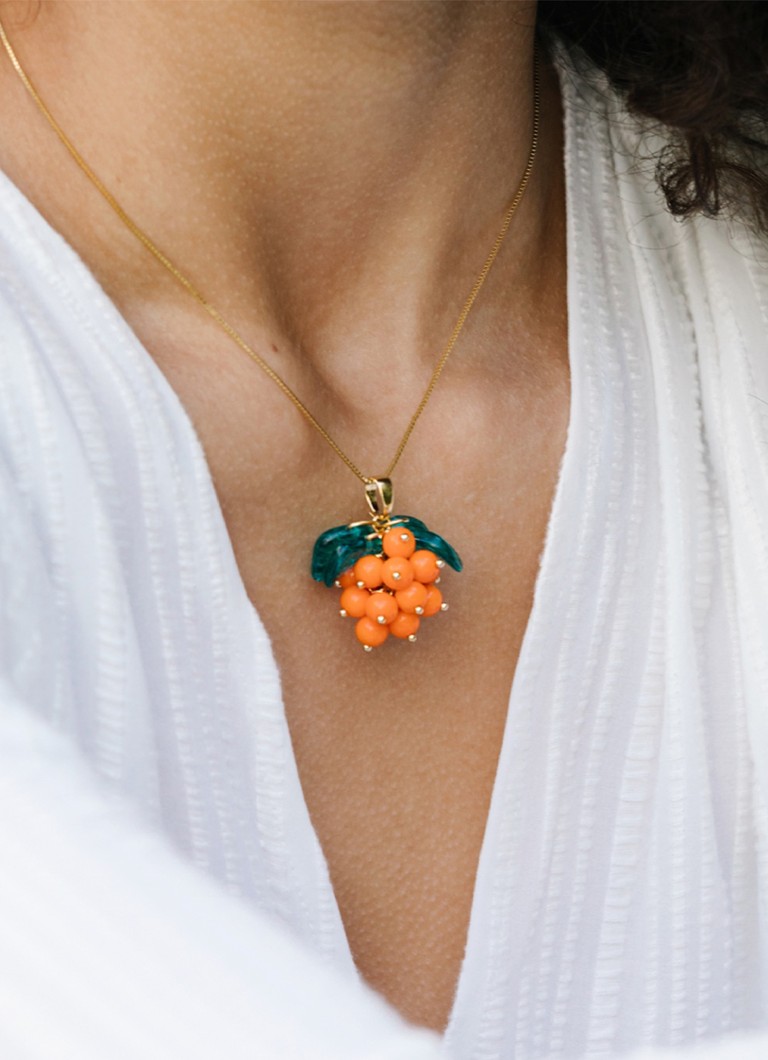 ANNELE Cloudberry Cute necklace gold-plated