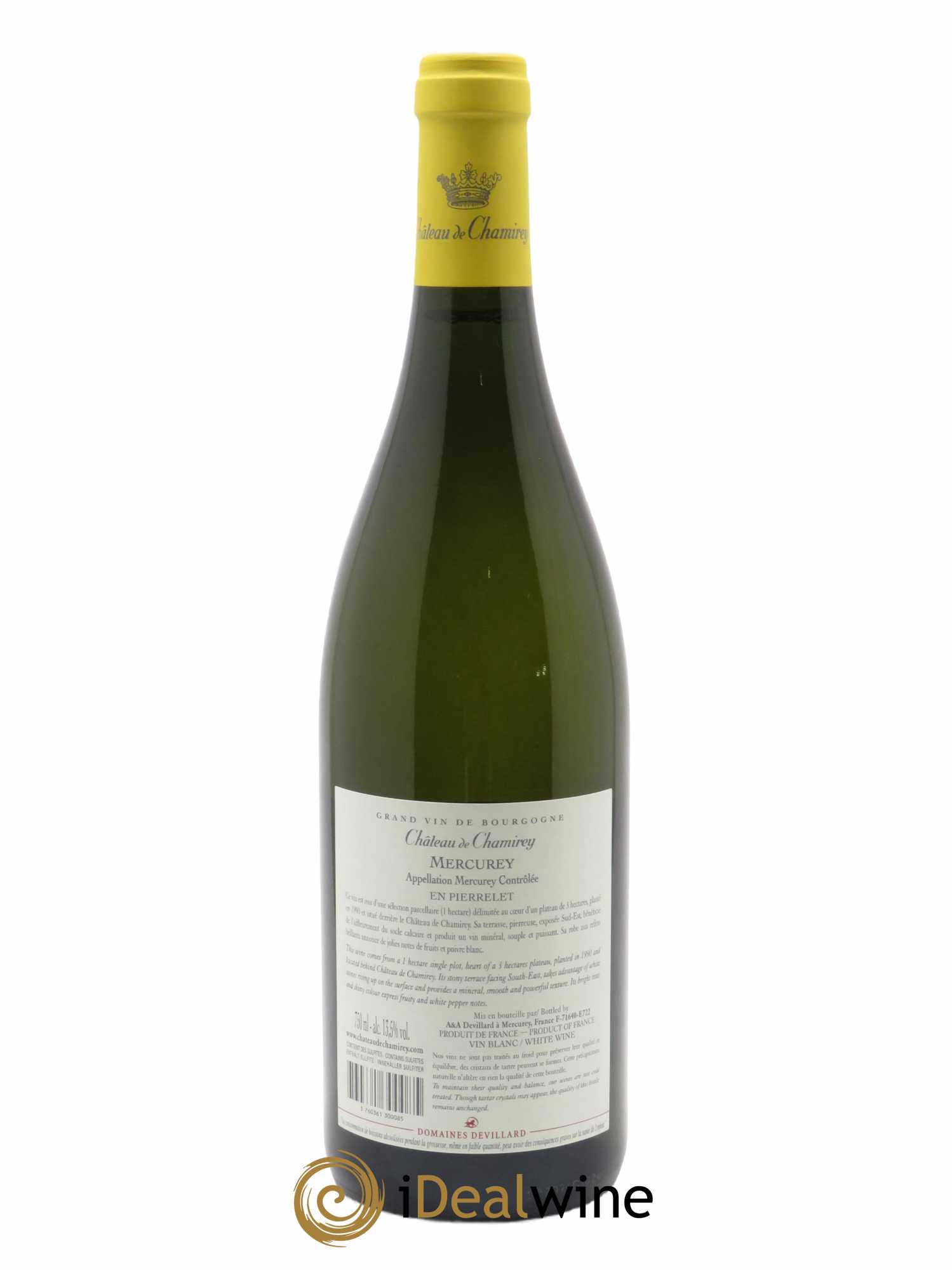 Mercurey En Pierrelet Château de Chamirey  2020 - Lot de 1 Bouteille