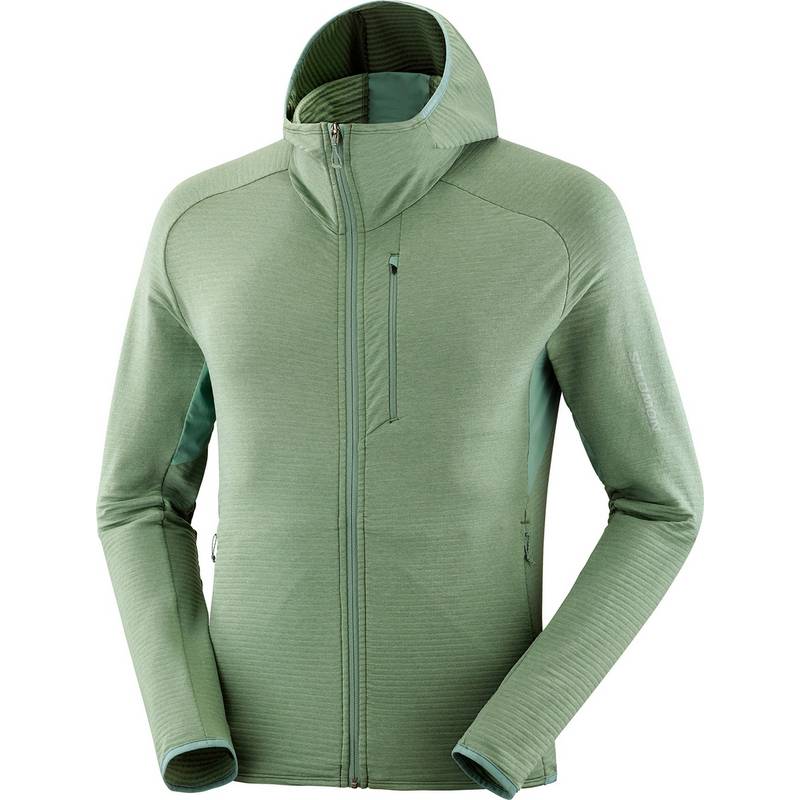 Salomon ESSENTIAL LIGHTWARM Fleecejacke Herren