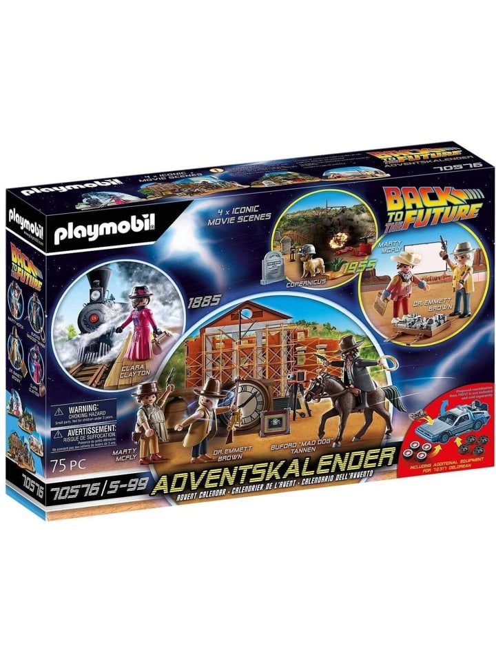 Playmobil Back to the Future Part III Kalender in Mehrfarbig ab 5 Jahre günstig kaufen onesize