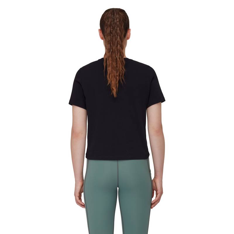 Mammut Massone Cropped Patch T-Shirt Damen