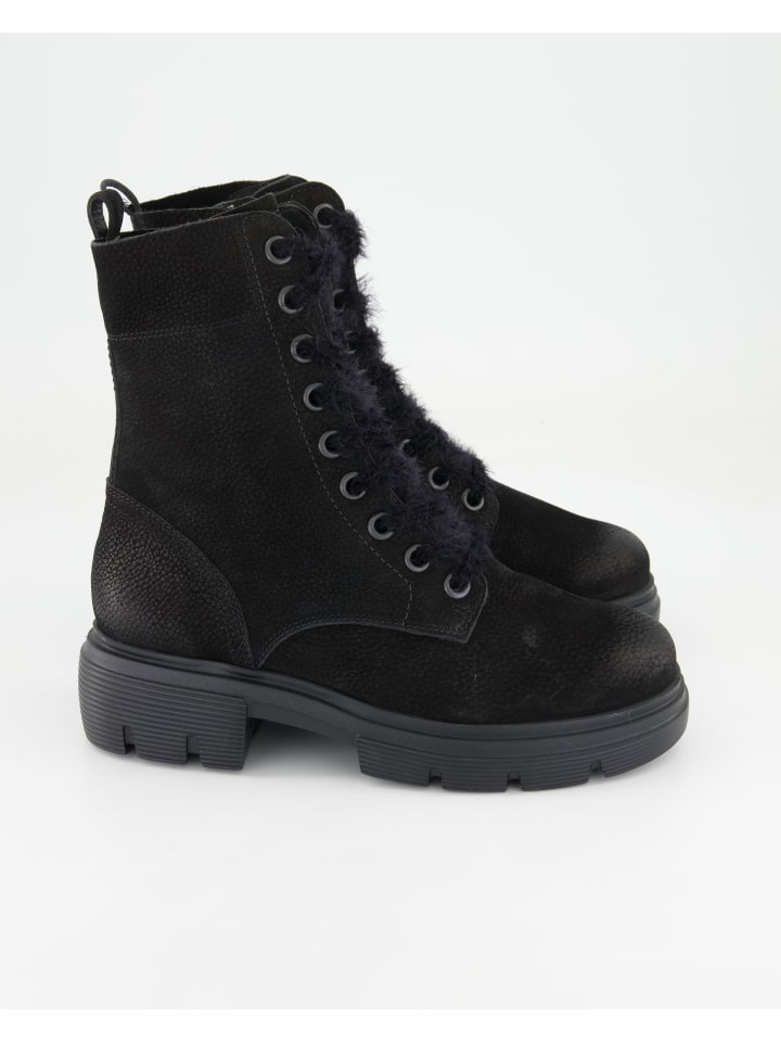 Paul Green Schnürstiefeletten in Schwarz günstig kaufen