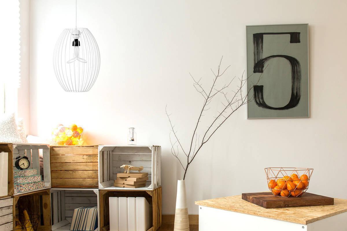 Kayoom Hängelampe Olivia 110 Weiß