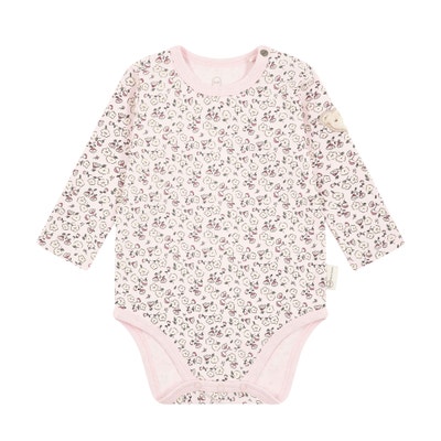 Body langarm, rosa für Mädchen