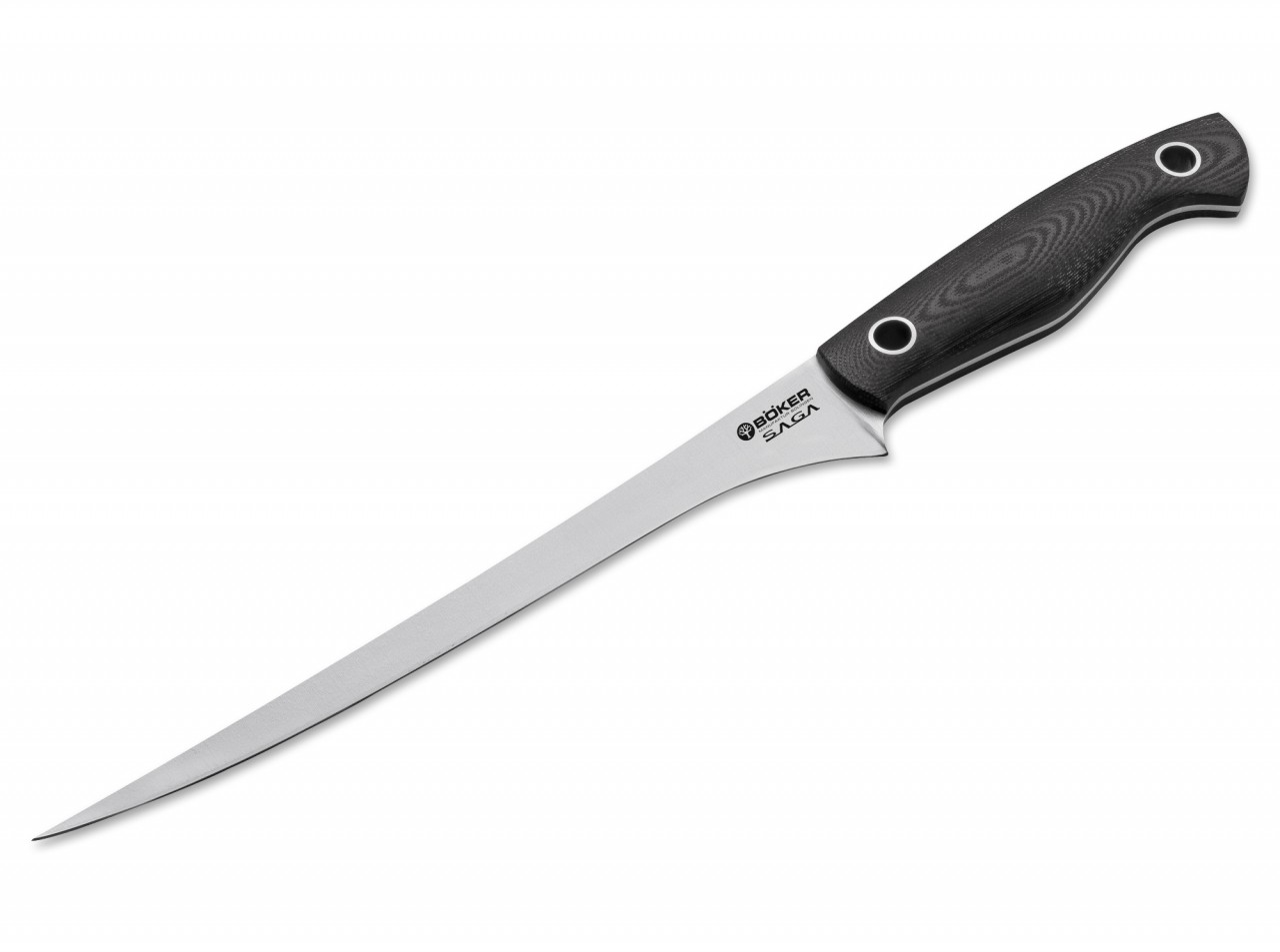 Saga Filetiermesser G10 Satin