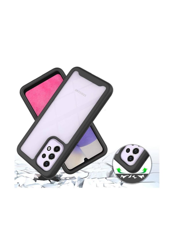 COFI 1453 360° Rundum Schutz Case mit Schutzglas für iPhone 16 Pro in Schwarz günstig kaufen M