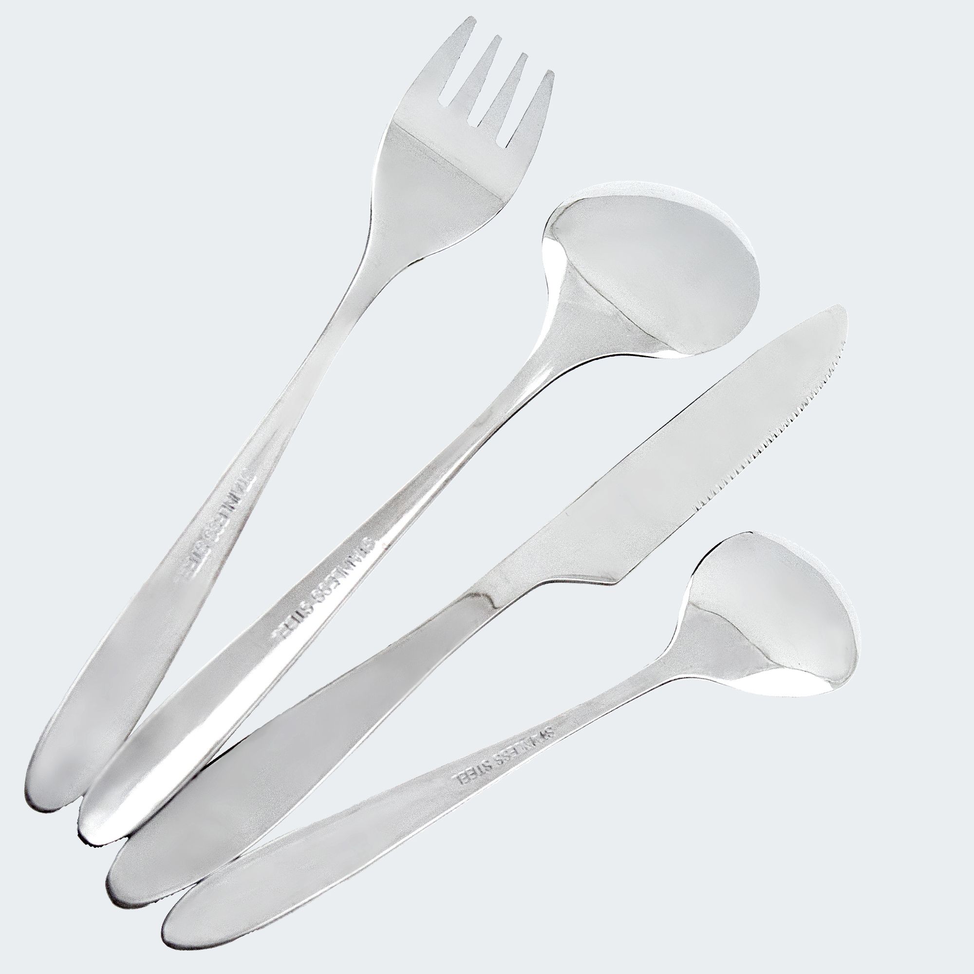 Black Snake 1-Person Set Thermo Tasse und Essbesteck