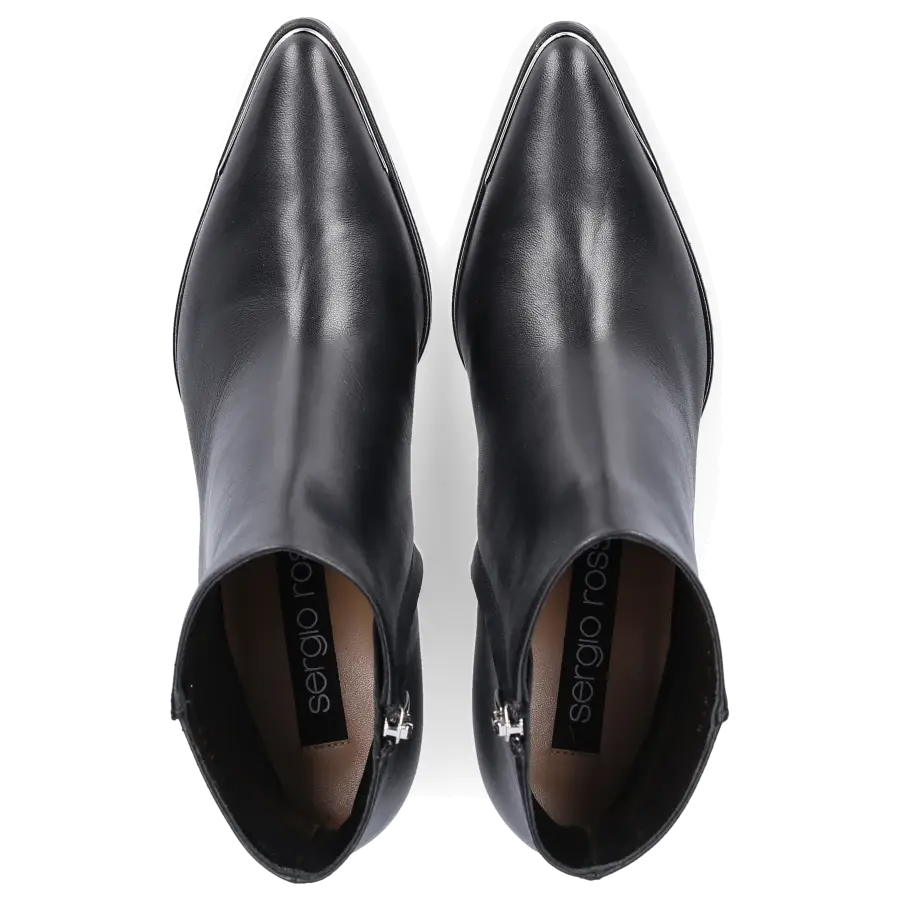 Sergio Rossi - Klassische Stiefeletten CARLA 045 Kalbsleder - schwarz