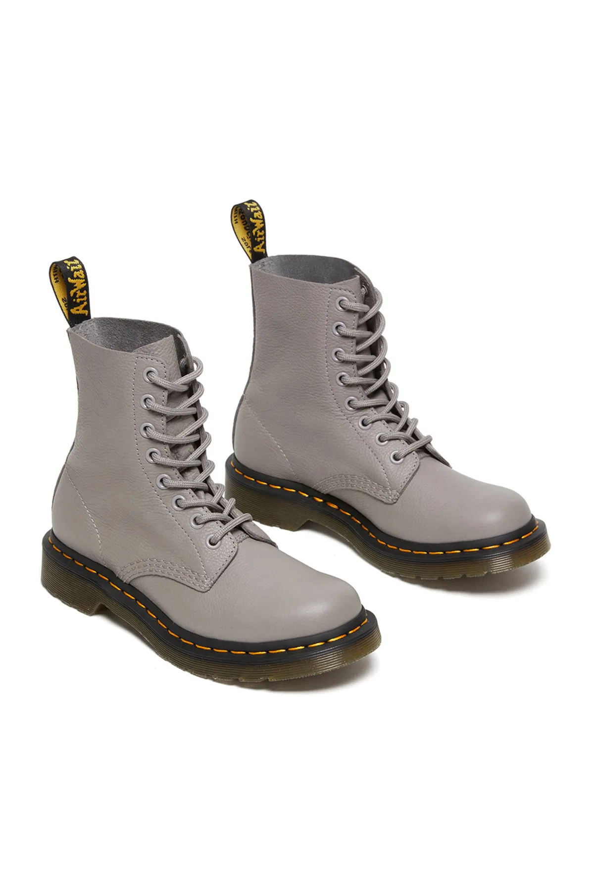 Dr. Martens  Stiefelette - Grau - Blockabsatz