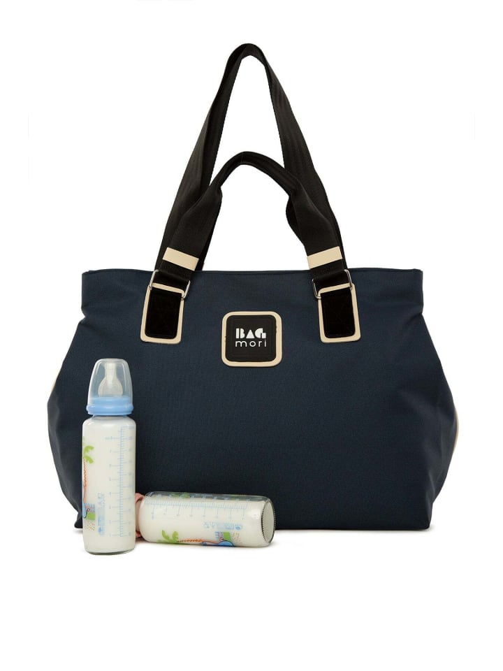 BAGmori Wickeltasche - Schultertasche in Marineblau günstig kaufen onesize