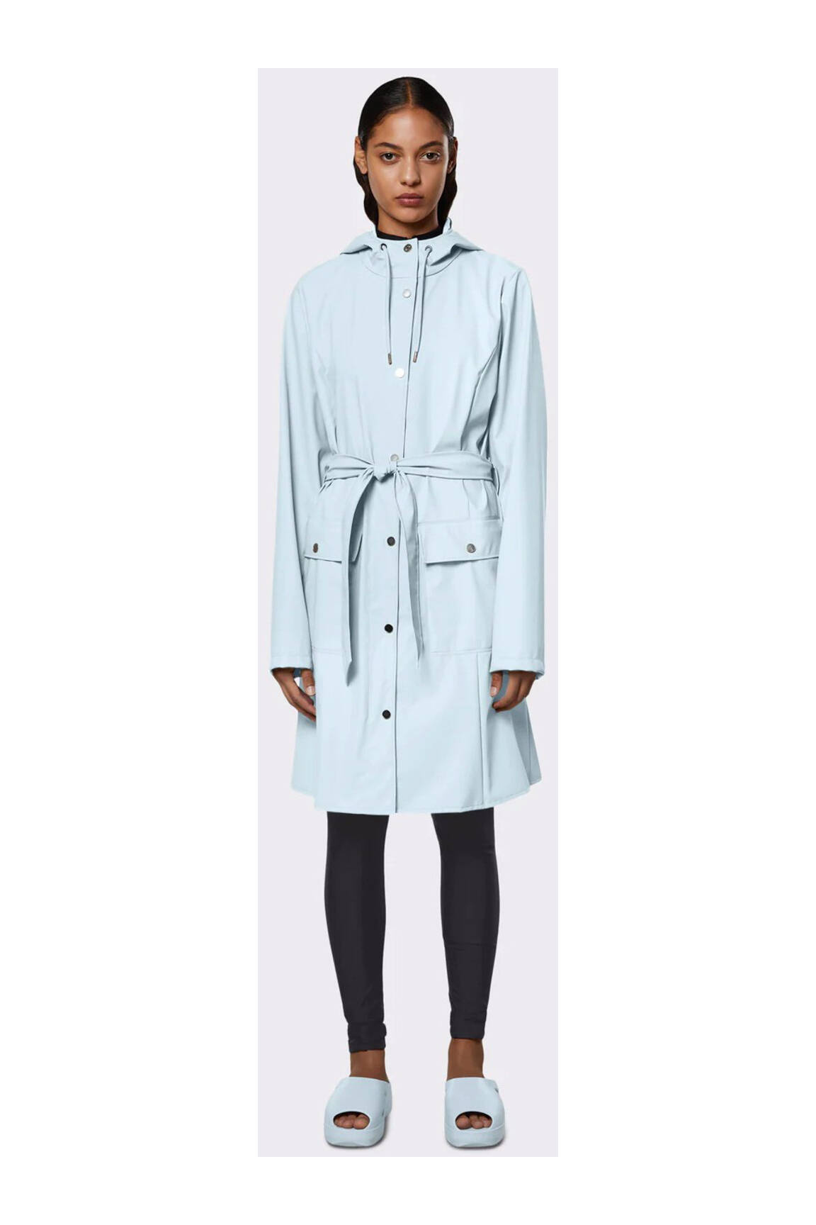 Rains Impermeables Trenchs Femme couleur bleu
