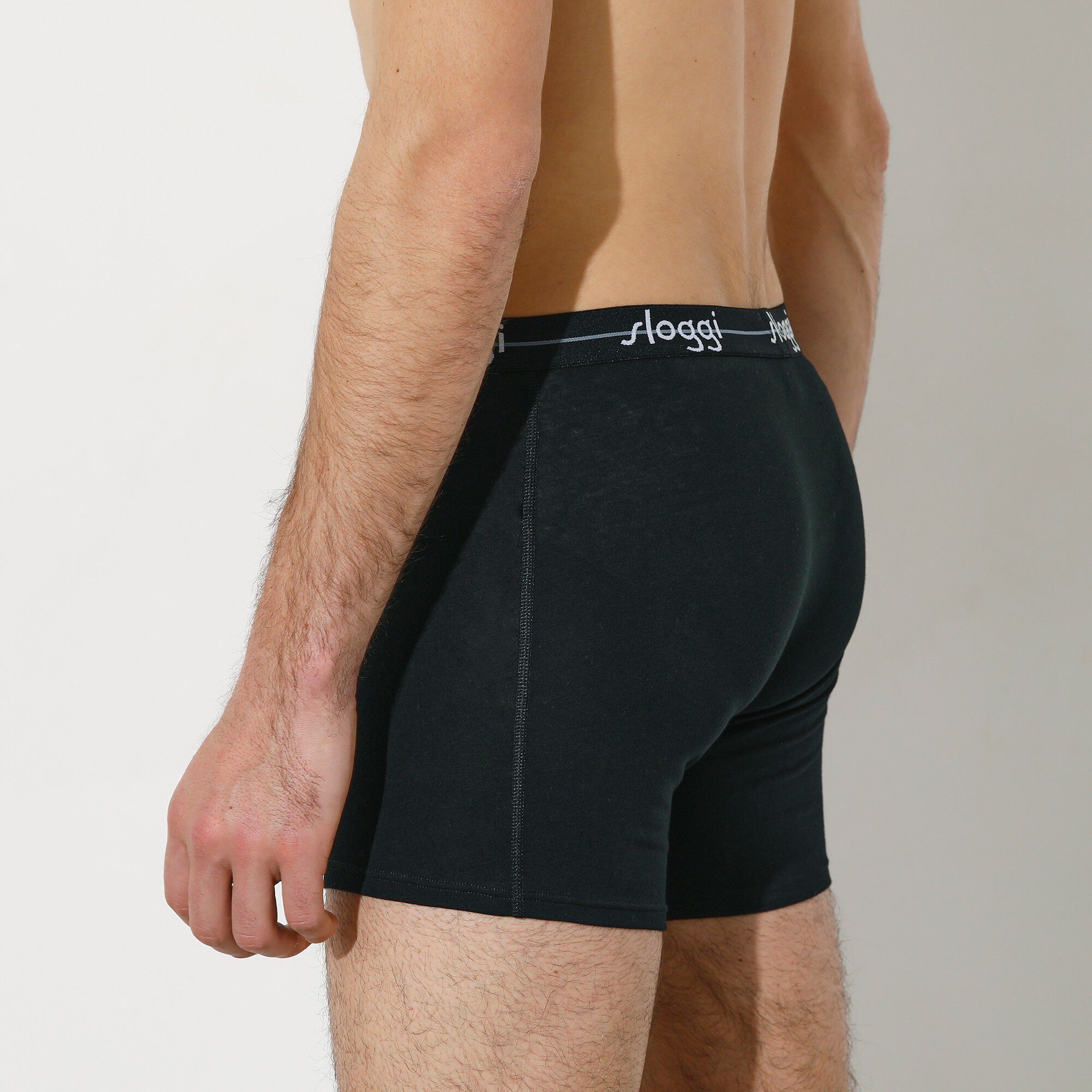 Boxer long coupe short Sloggi Start