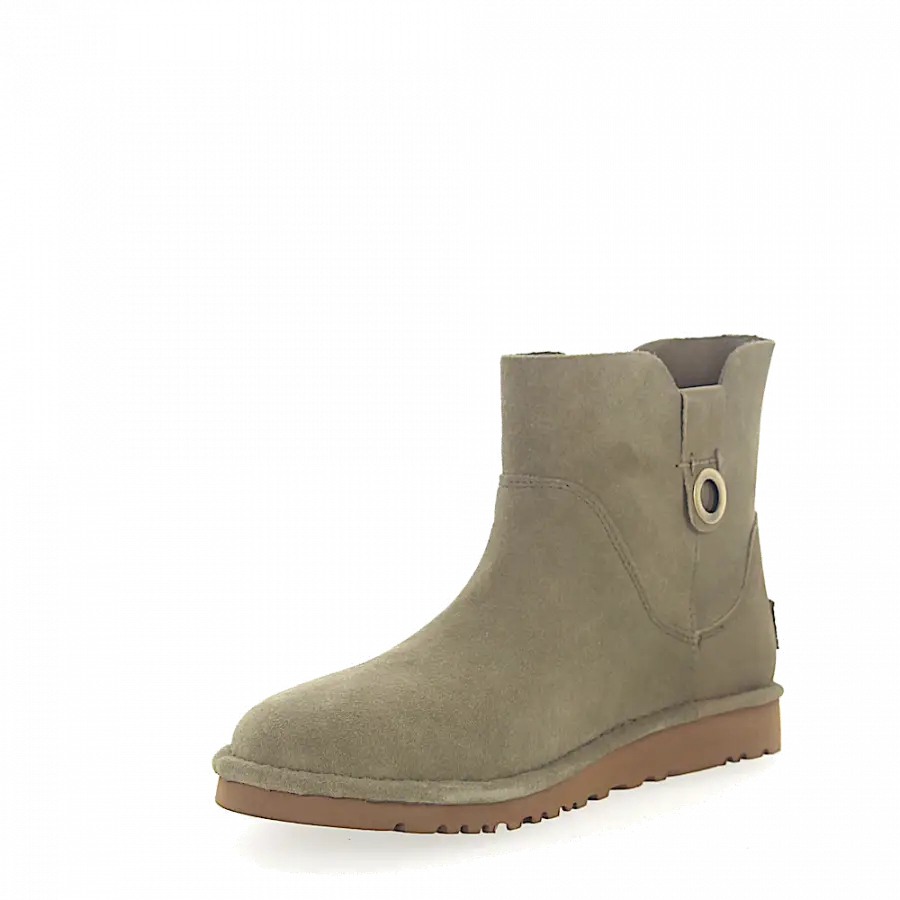 UGG - Stiefeletten GIB Veloursleder khaki - grün